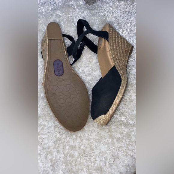 Me Too Espadrille in Black Fabric - Picture 11 of 12